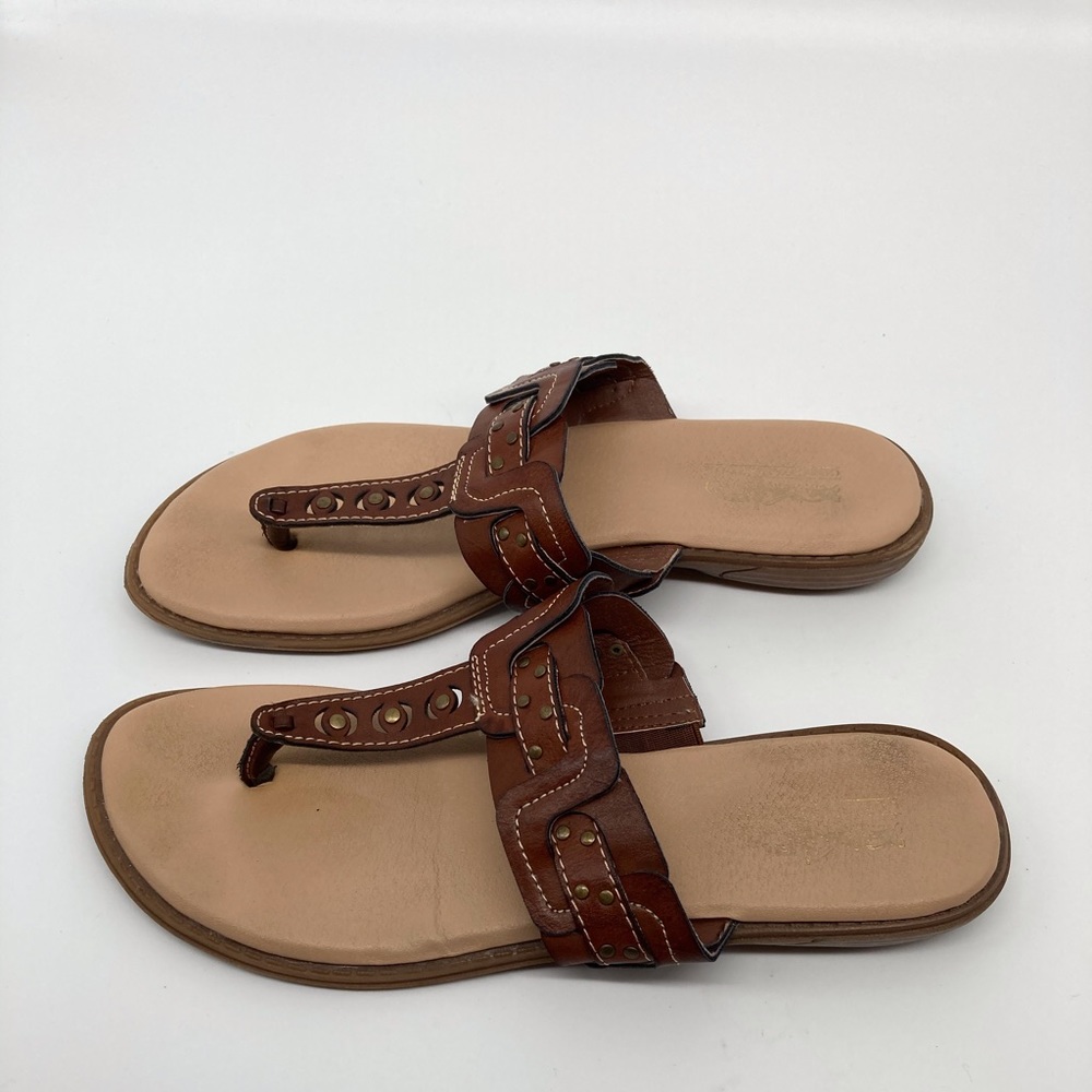Coach and Four Leather Sandals